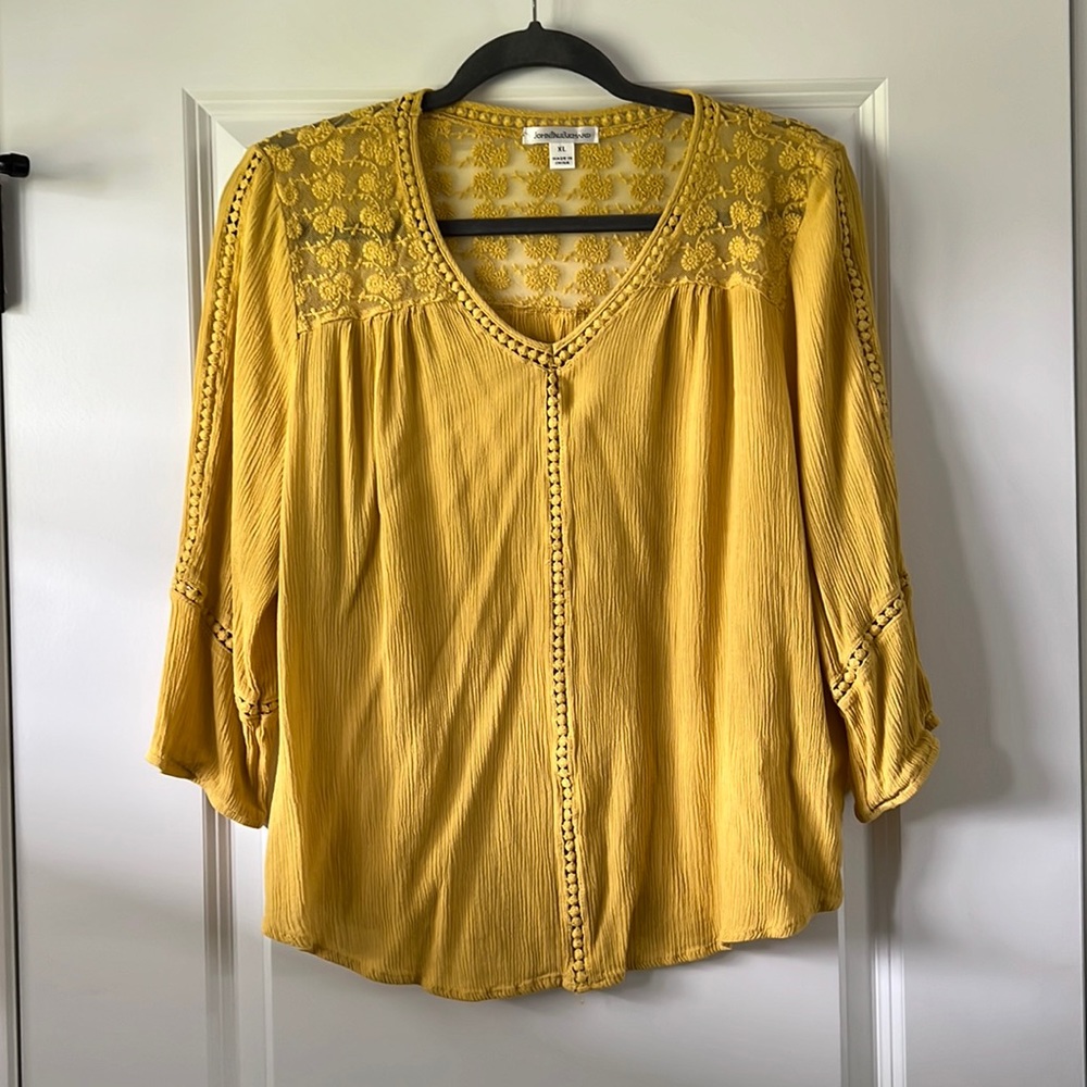JohnPaulRichard Sunflower Top